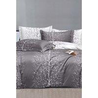 Ezysleep Grey Nature Printed Duvet Set | Size: Double