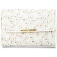 Carvela Women's 'Positano Daisy Clutch' Bag in Cream