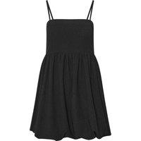 PixieGirl Women's Petite Bubble Hem Midi Dress in Black | Size: 16