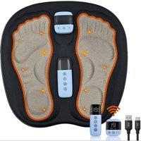 Dyzi EMS Foot Massager Electrical Muscle Stimulation Pain Relief in Black