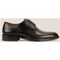 Oswin Hyde Men's Edison Oxford Leather Shoes in Black | Size: 12
