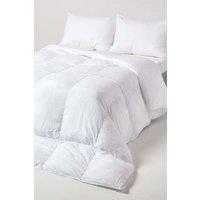 Homescapes Luxury Hotel Quality Super Microfibre All Seasons Duvet in White | Size: Single