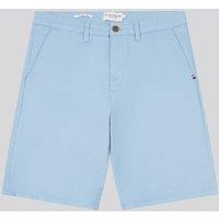 U.S. POLO ASSN. Men's Classic Chinos Shorts in Baby Blue | Size: 34
