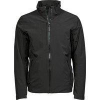 TEE JAYS Men's All Weather Jacket in Black | Size: 4XL