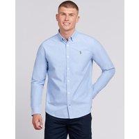 U.S. POLO ASSN. Men's Oxford Shirt in Pale Blue | Size: Small