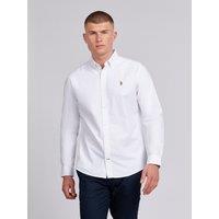 U.S. POLO ASSN. Men's Oxford Shirt in White | Size: Small