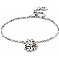 Clogau Women's Tree of Life Sterling Silver Heart Bracelet in Metallics