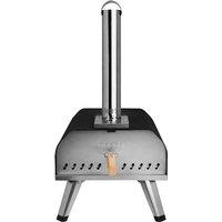 Abode Outdoor Pizza Oven Wood Pellet 13 Inch with Carry Bag in Black