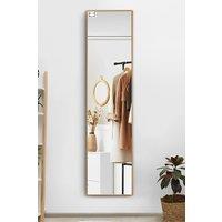 30x120cm Modern Slim Frame Full Length Wall Mirror