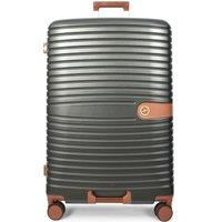 House of Leather Four Wheel Suitcase Hard Shell Lightweight Luggage Durban Grey Large | Size: Small