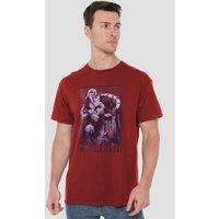 Jim Henson Labyrinth Goblin Baby T-Shirt, Cardinal in Red | Size: Large