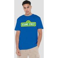 Sesame Street Logo T-Shirt, Royal | Size: XL