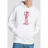 Metro-Goldwyn-Mayer Studios Pink Panther Heads Hoodie, White | Size: Small