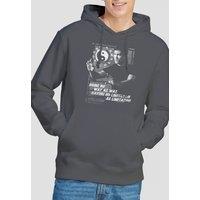 Bruce Lee No Way As A Way Hoodie, Charcoal | Size: Large