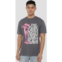 Metro-Goldwyn-Mayer Studios Pink Panther Strikes Again T-Shirt, Charcoal | Size: 2XL