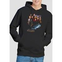 Star Trek Voyager Crew Hoodie, Black | Size: XL