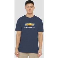 Other Chevrolets Chevy Bowtie Stacked T-Shirt, Navy | Size: 2XL