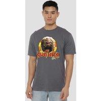 Jim Henson Dark Crystal Aughra Circle T-Shirt, Charcoal | Size: Large