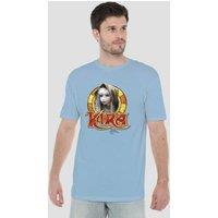 Jim Henson Dark Crystal Kira Circle T-Shirt, Light Blue | Size: Large