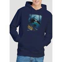 The Wildlife Wildlife Salmon Hunter Orca Hoodie, Navy | Size: Large