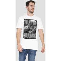 Metro-Goldwyn-Mayer Studios Poltergeist Ii Logo T-Shirt, White | Size: XL