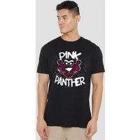 Metro-Goldwyn-Mayer Studios Mgm Pink Panther Spray Panther T-Shirt, Black | Size: Large