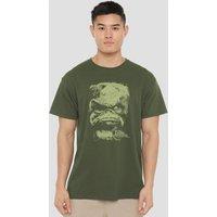 Jim Henson Dark Crystal Aughra T-Shirt, Military Green | Size: Small
