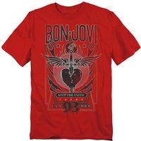 Bon Jovi Keep The Faith T-Shirt, Red | Size: XL
