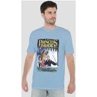 Princess Bride Alt Poster T-Shirt, Light Blue | Size: Small