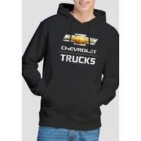 Chevrolet Trucks Hoodie, Black | Size: 2XL