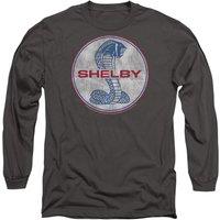 Shelby Carroll Full Color Cobra Long Sleeve T-Shirt, Charcoal | Size: Medium