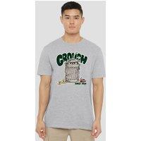Sesame Street Grouch T-Shirt, Athletic Heather in Grey | Size: Large