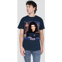 Star Trek Deanna Troi T-Shirt, Navy | Size: XL