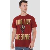Star Trek Discovery Long Live The Empire T-Shirt, Cardinal in Red | Size: Medium