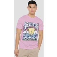 Spongebob Squarepants Absorb The Love Poster T-Shirt, Pink | Size: 3XL