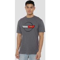 Chevrolet 4Th Gen Vette Logo T-Shirt, Charcoal | Size: Large
