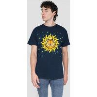 Garfield Celestial T-Shirt, Navy | Size: Medium