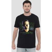 Star Trek Data T-Shirt, Black | Size: Medium