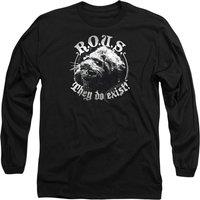 Princess Bride Pb They Do Exist Long Sleeve T-Shirt, Black | Size: XL