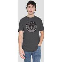 StarGate Sg1 Team Badge T-Shirt, Charcoal | Size: 3XL