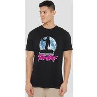 Teen Wolf Moonlight Surf T-Shirt, Black | Size: Large