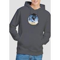Breaking Bad Crystal Hoodie, Charcoal | Size: Large