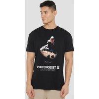 Metro-Goldwyn-Mayer Studios Poltergeist Ii Poster T-Shirt, Black | Size: XL