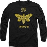 Breaking Bad Methylamine Barrel Bee Long Sleeve T-Shirt, Black | Size: XL