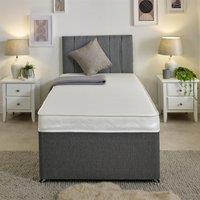 eXtreme Comfort Ltd Solano Orthopaedic Foam Mattress 14cm Deep High-Density Ortho Foam in White | Size: EU Double