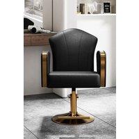 Professional Faux Leather Swivel Salon Barber Chair Adjustable Styling Chairs