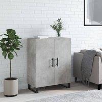 Berkfield Home Sideboard Concrete Grey 69.5x34x90 cm Engineered Wood