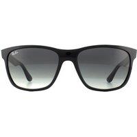 Ray-Ban Cat Eye Black Dark Grey Gradient 4181 Sunglasses