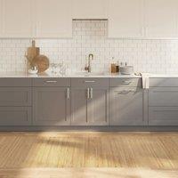 Berkfield Home Rug Rectangular Light Natural100x300 cm Bamboo in Beige | Size: Medium