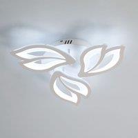 40W Led Ceiling Lamp 4500Lm Cool White 6500K 3 heads